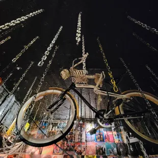 Riding through the sir with the greatest of ease