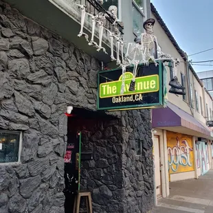 Look at them skeletons