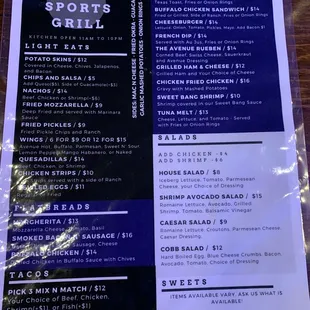 The MENU