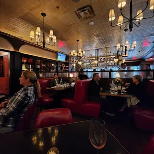 interior, sushi and sashimi