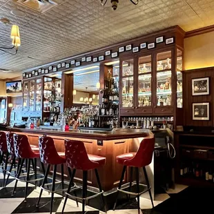 the interior of the restaurant