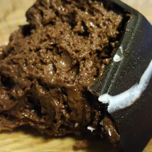 Chocolate Mousse Pyramid thing