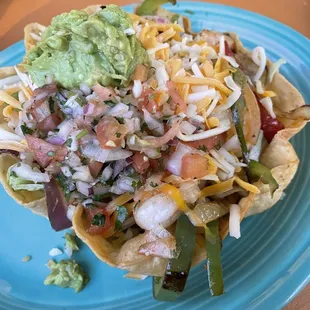 Shrimp Fajita Salad