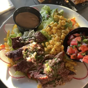 Steak Mexican ceaser salad