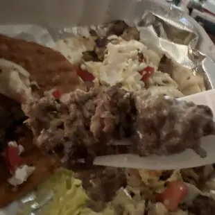 And this is supposed to be ground beef? Not even close. I have no clue as to what this is. This needs to be fixed immediately!!!!!