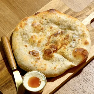 Cassava pita bread