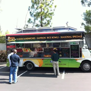 people ordering food