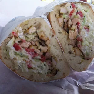 Chicken Kabob Sandwich