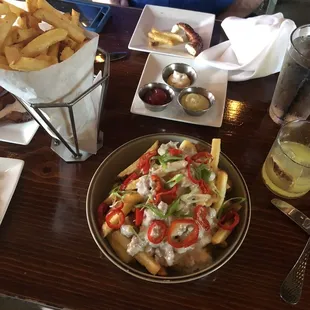 Fries and gravy.  Very good