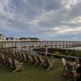 a view of the pier