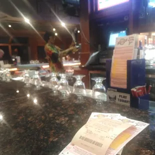 Tammy keeping the party pouring