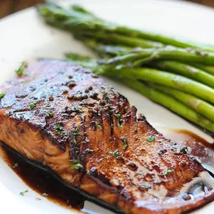 Balsamic Glazed Norwegian Salmon