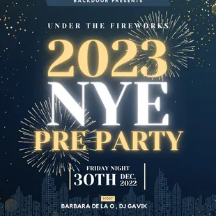 a new year's eve party