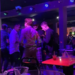 No social distancing and no mask. So packed