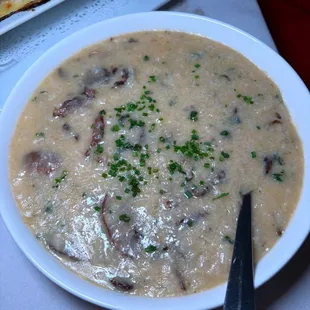 Mushroom risotto
