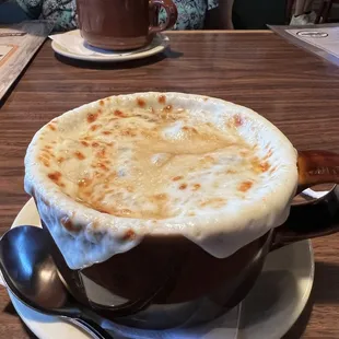 French onion Baked French Onions Soup