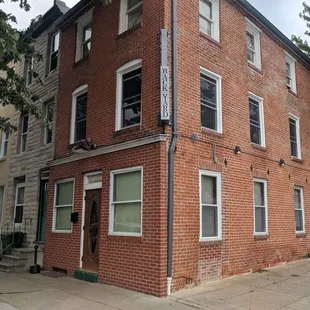 The outside of the bar