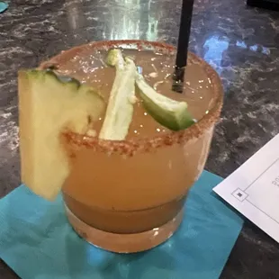 Pineapple Jalapeño Margarita
