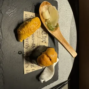 Unit battle! Santa Barbara (left) and Hokkaido (right)