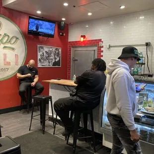 You enter through that Fridge door.