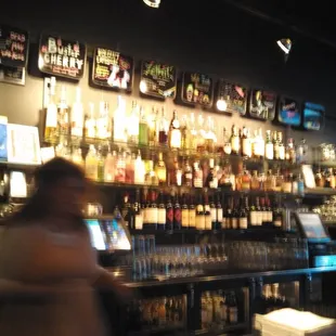 Wall of booze
