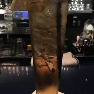 A fancy drink