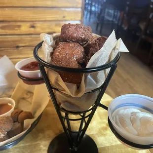 donuts, food, dough desserts