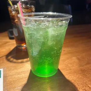 Out for a bite and a Trash can