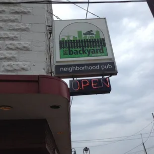 The Backyard bring your dog bring your meat.