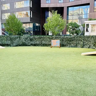 Games! Not pictured ladder golf, foosball, and a small pool table