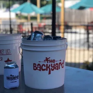The backyard bucket