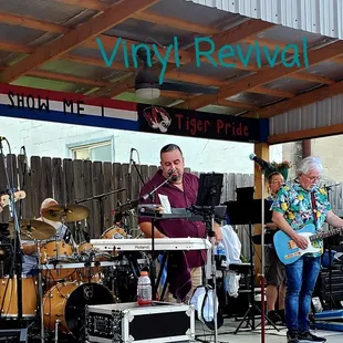 Vinyl Revival performing