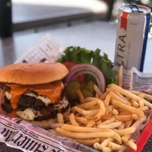 Burgers and fries oh my