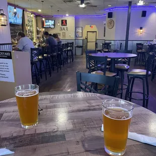 The Backyard, Dining area and bar, July 25, 2024