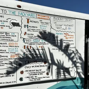 The Backyard menu 2/2023