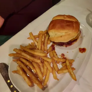 Western burger,  totally delicious!