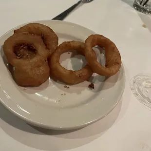 Side of Onion Rings, PERFECT!