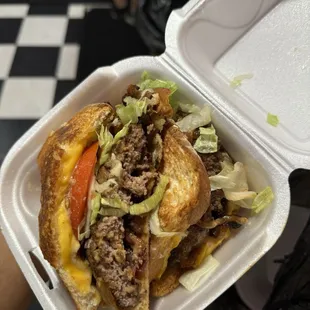 Mafioso burger $12 (instagram: @issa.cheatday)