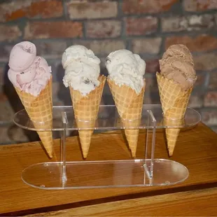 I love homemade ice cream