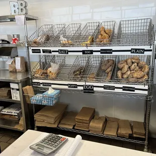 bagels, interior