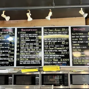 Updated Menu as of 8/29/22