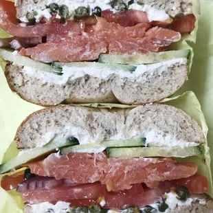 Bagel Sandwiches