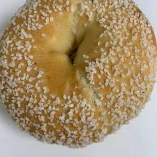 Salt bagel