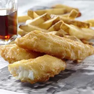 fish and chips, fish, seafood, food