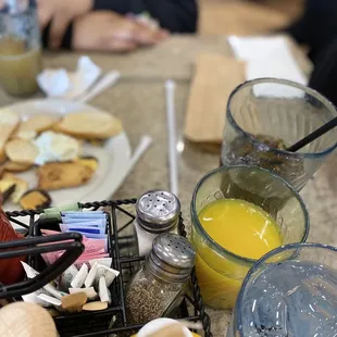Fresh orange juice