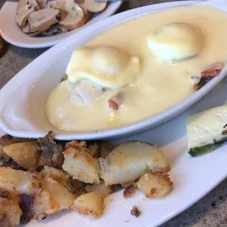 Baked Salmon Benedict