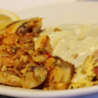 Breakfast Meat Omelet