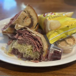 12. The Classic Reuben Combo Sandwich