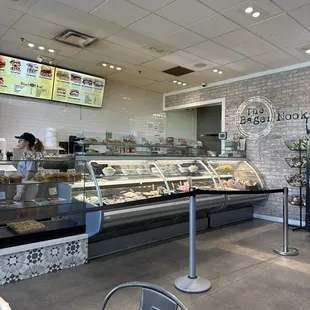The spread &amp; meats counter...