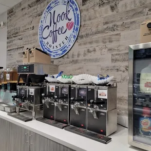 Self pour coffee bar